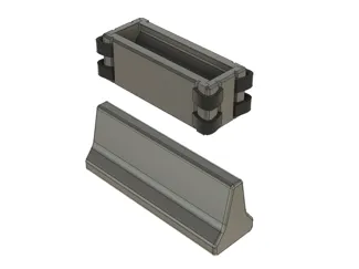 Beton Leitschiene Gußform