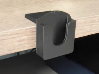 Clip on CB/HAM Microphone mount