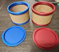 Thicker Bambu Spool - Snapping Lid Container