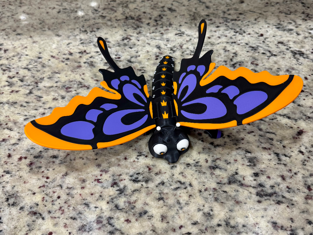 Miniatura 1 do modelo 3D Flexi Butterfly