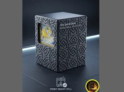 Premium TCG Deck Box with Display Window