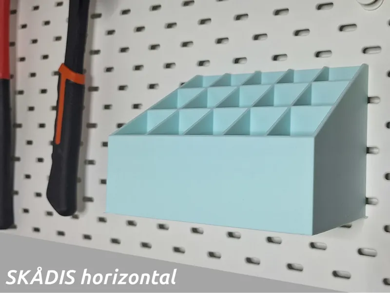 Slanted horizontal SKÅDIS 15 holes Organizer