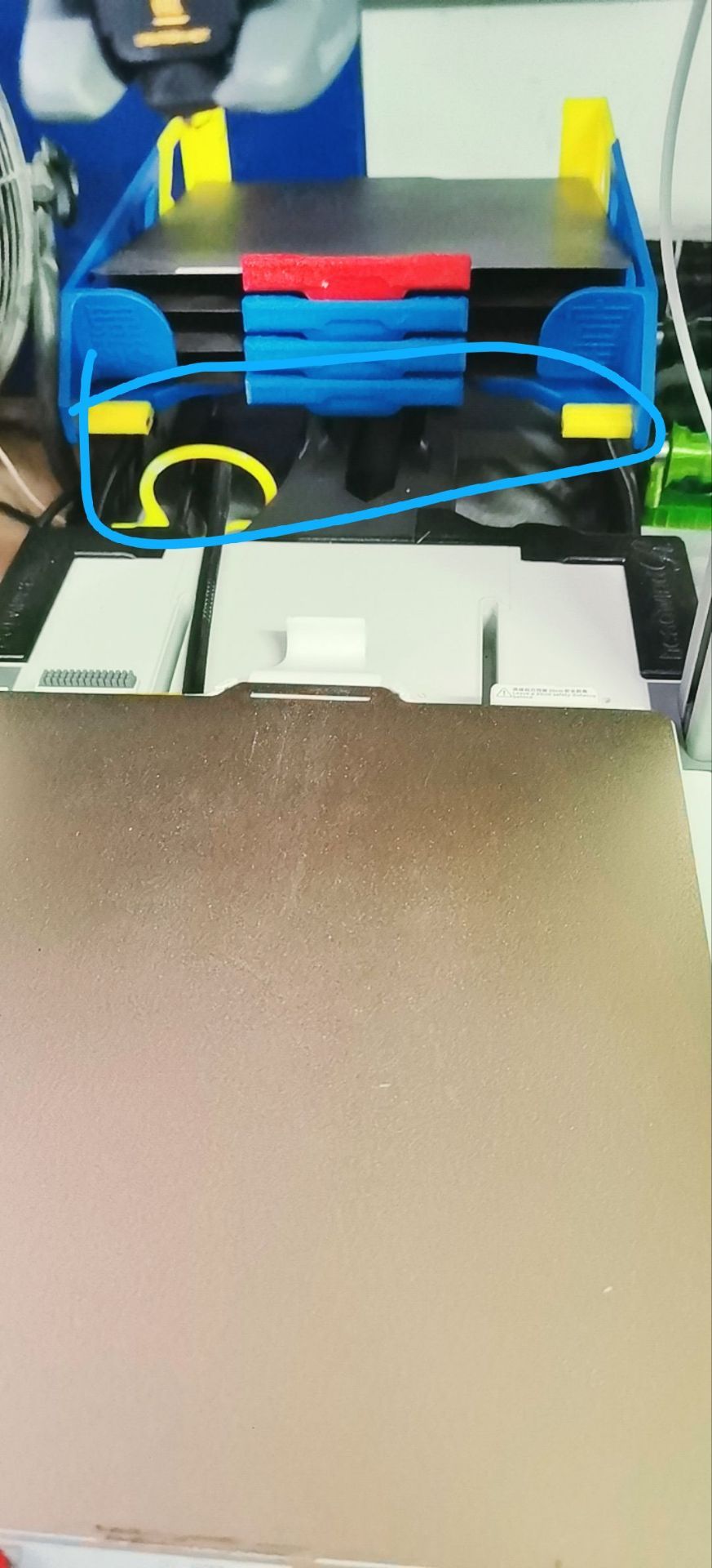 Miniatura 9 do modelo 3D 拓竹A1自动换盘打印版夹(Headwind易损件）