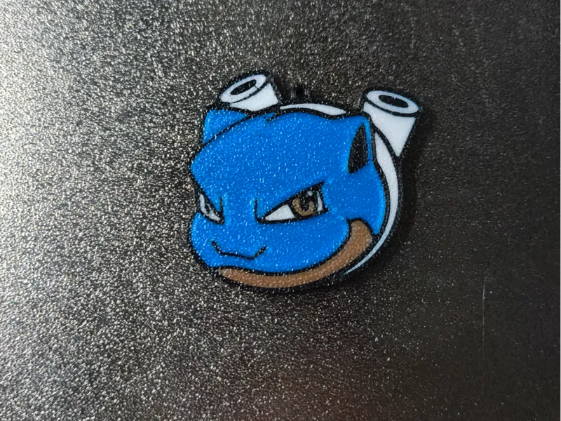 blastoise pokemon keychain