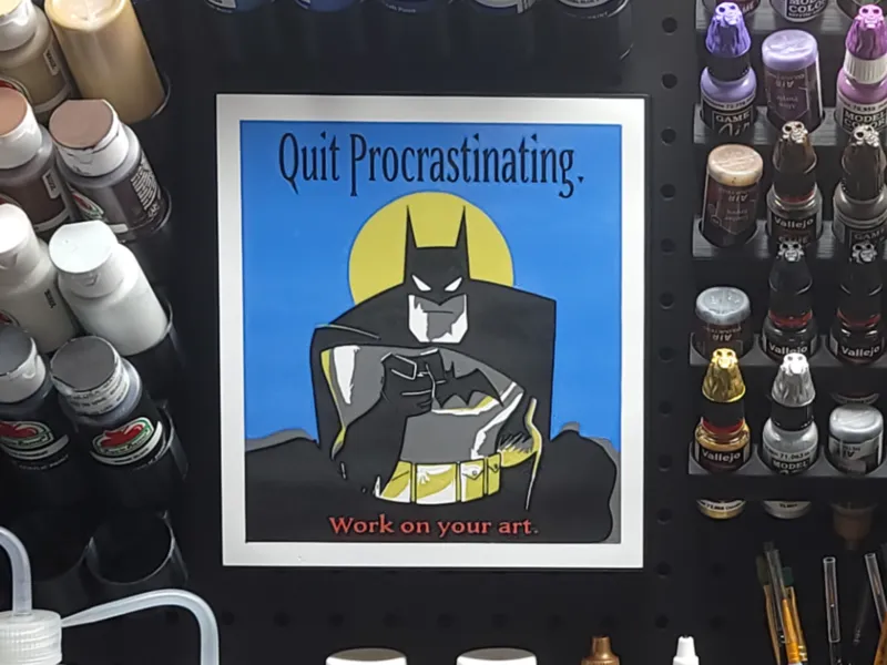 Motivational Batman - lightbox / wall art