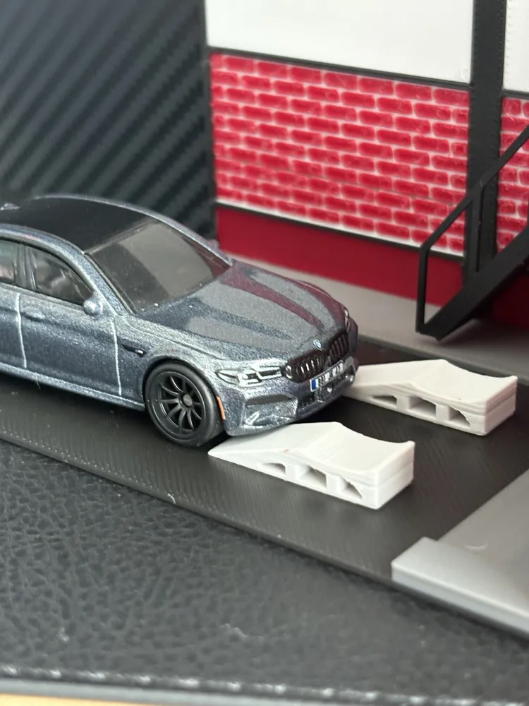 1:64 Scale Diorama Car Ramps - Free 3D Print Model - MakerWorld