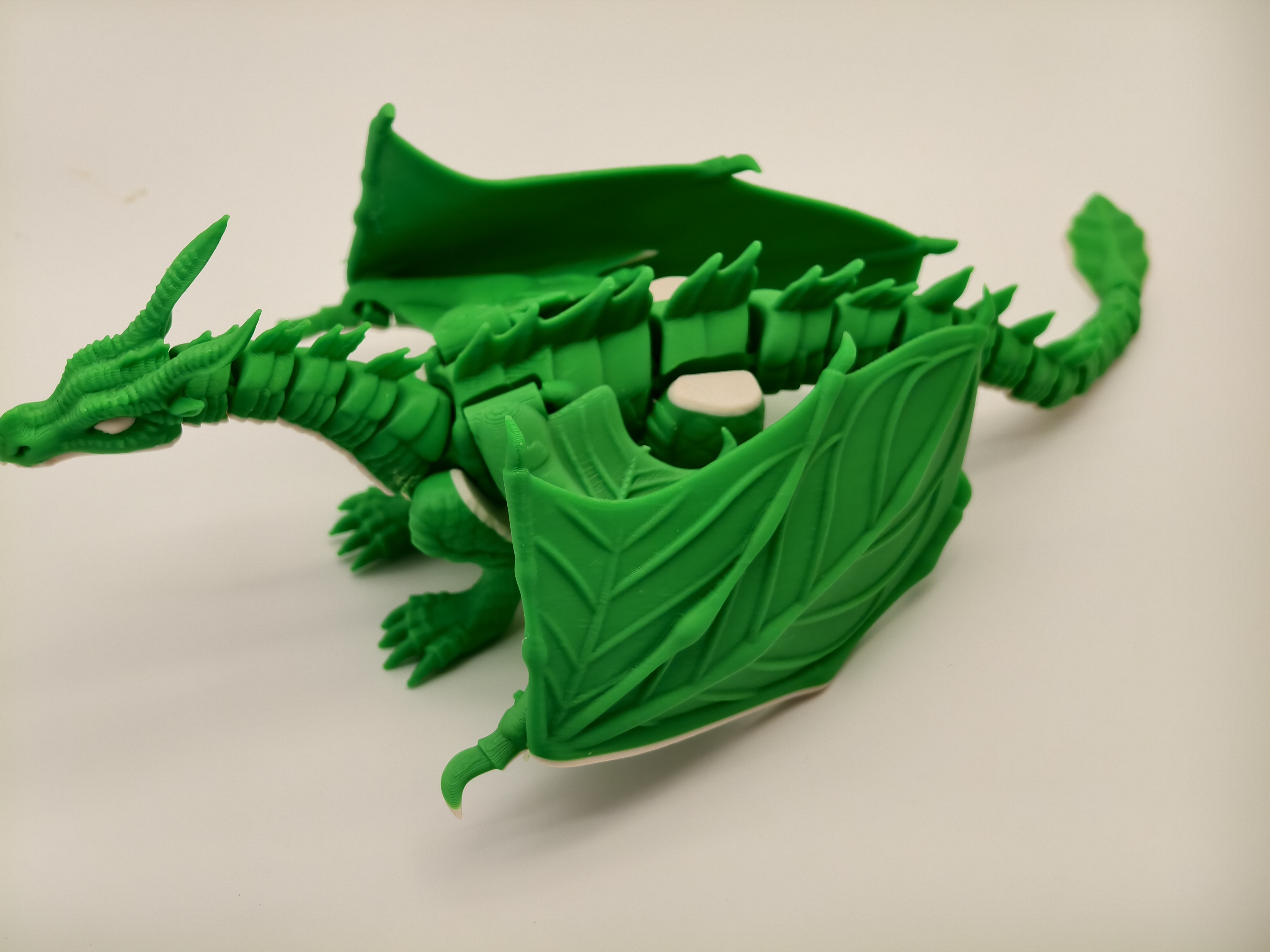 Miniatura 2 do modelo 3D 叶翼飞龙，新版，无需支撑，MINI可打