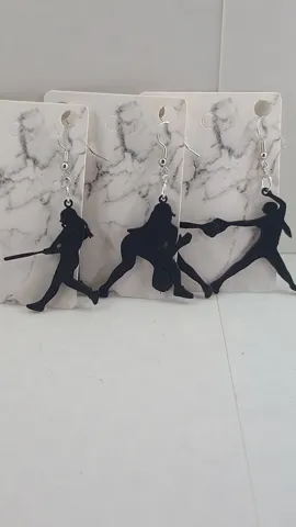 5 Softball Earrings view 4