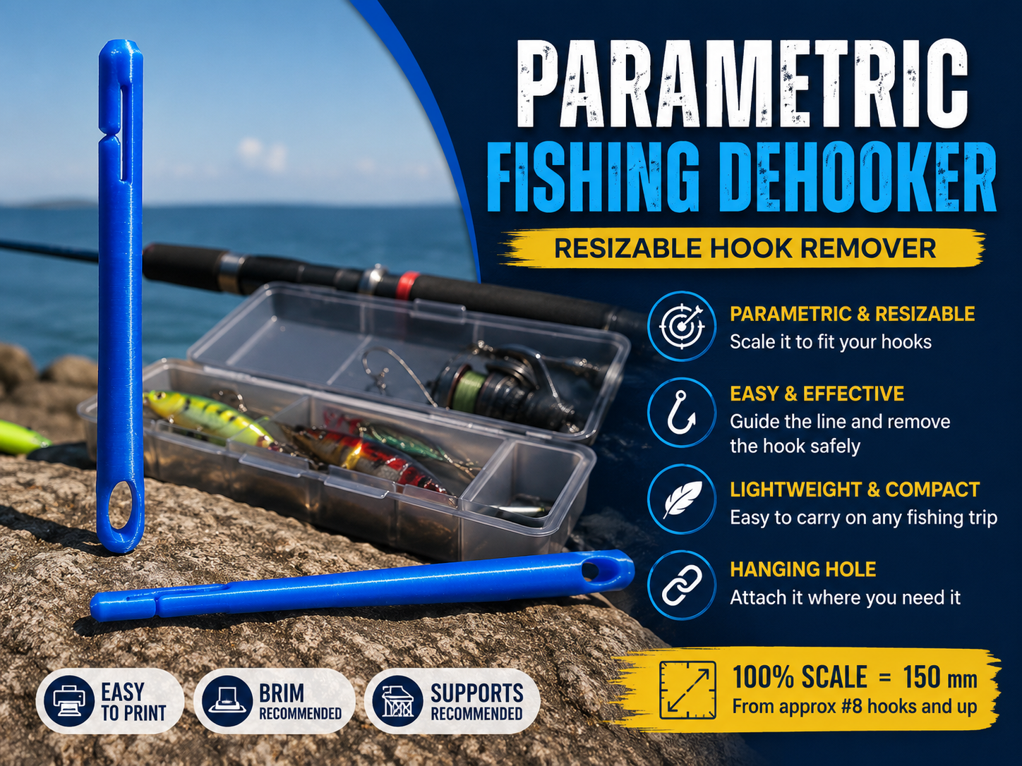 Parametric Fishing Dehooker – Hook Remover