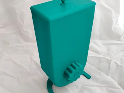 Rotary Pet Food Dispenser Manual Kibble Portioner