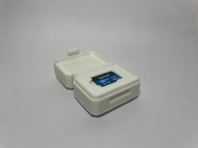 Compact Micro SD Card Holder