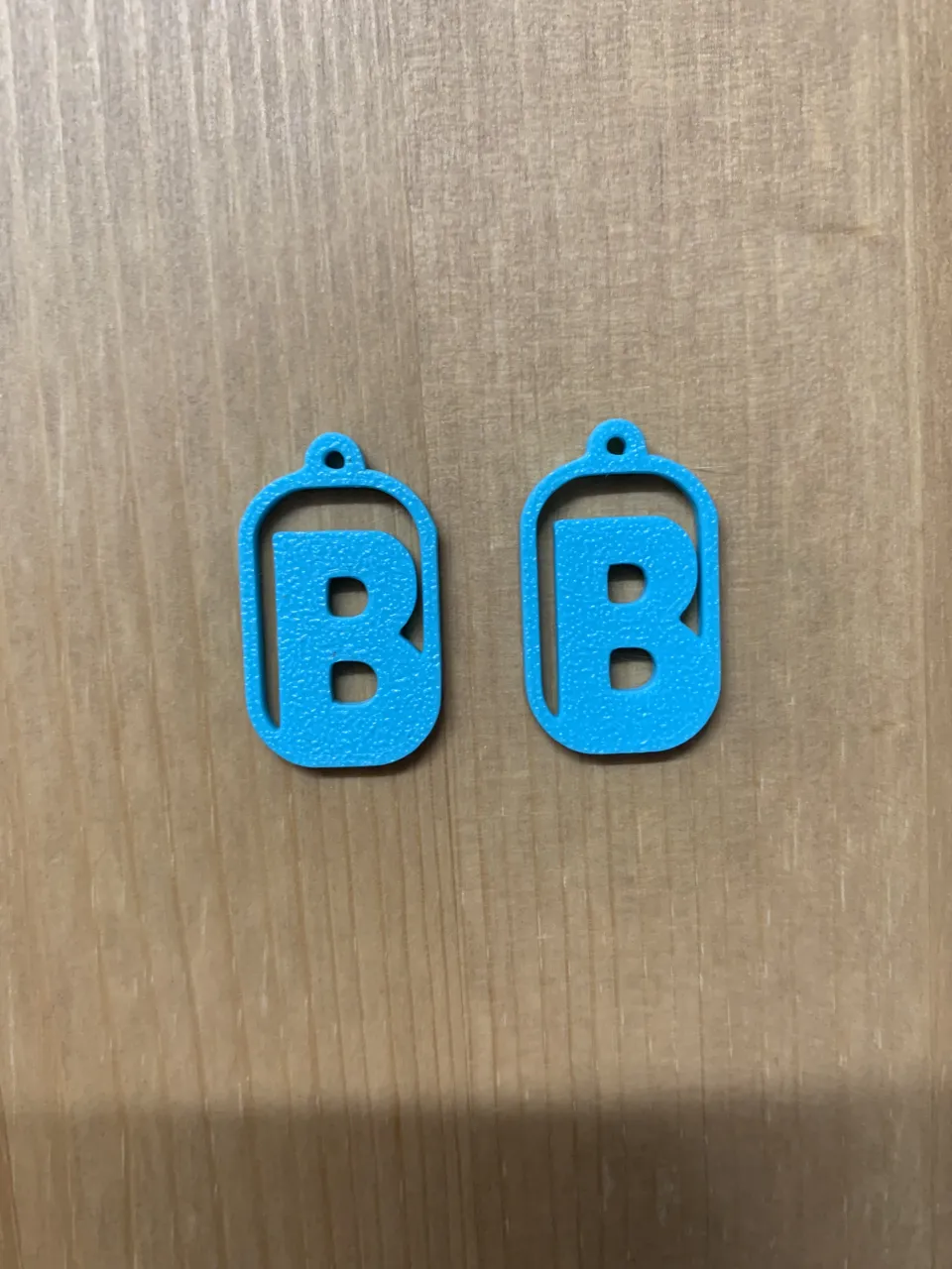 B Earrings view 2