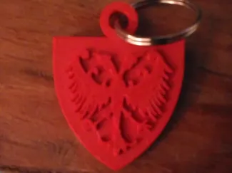 Medieval Serbian Crest Keychain