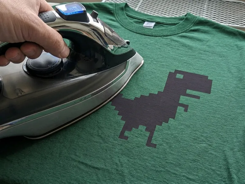 Google Dino Silhouette – EASY T-shirt Print