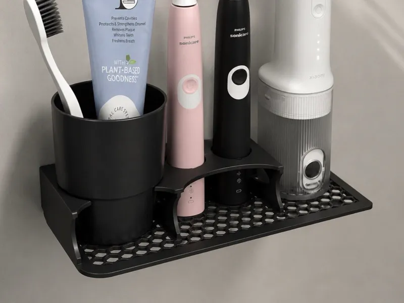 Bathroom Organizer for Sonicare Toothbrushes