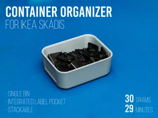 Ikea Skadis Hanging Container Organizer (1 Bin)