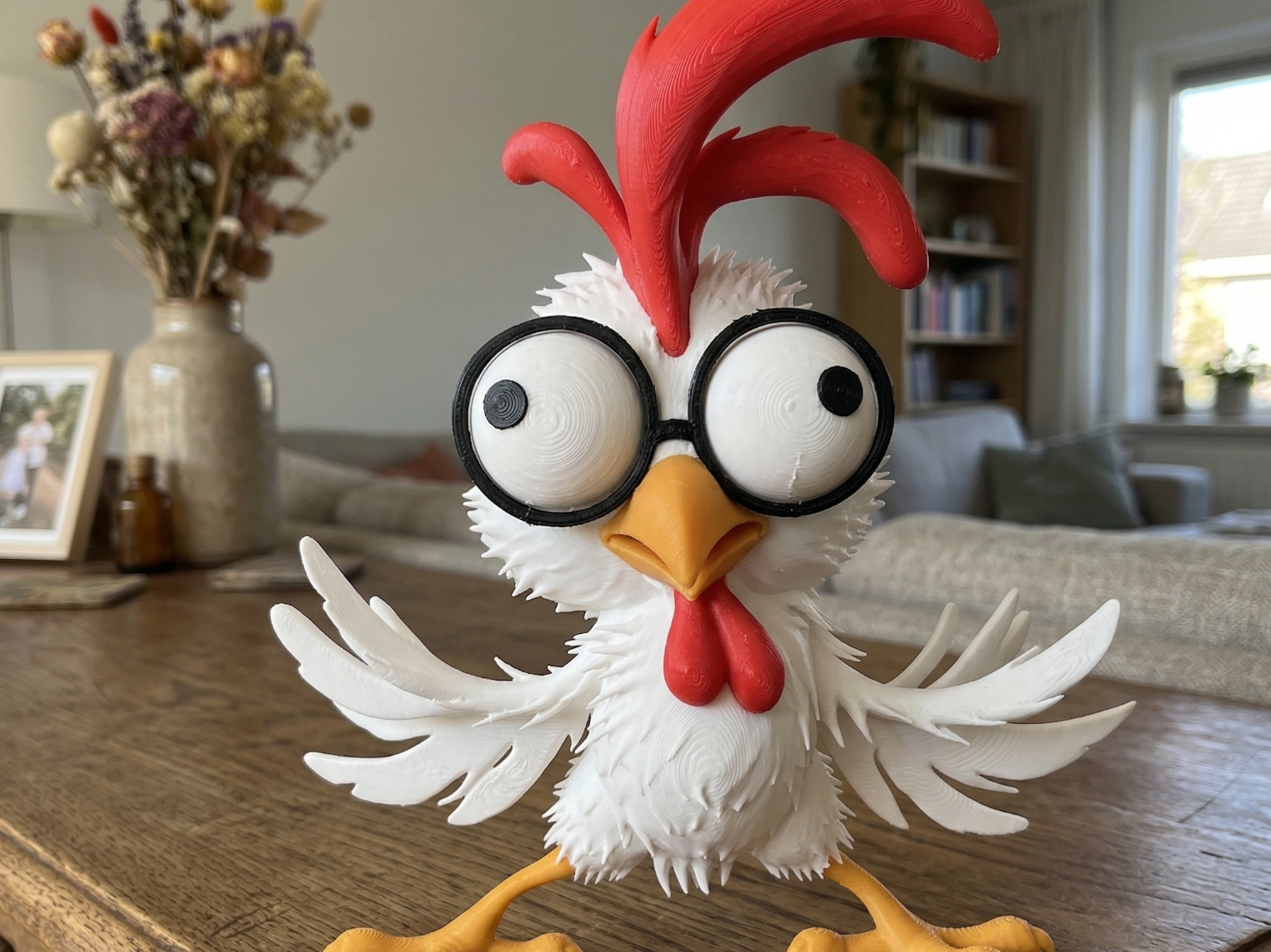 Another crazy chicken