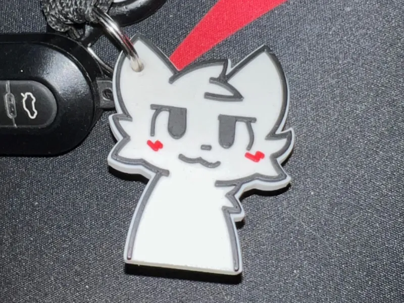 Boykisser Keychain