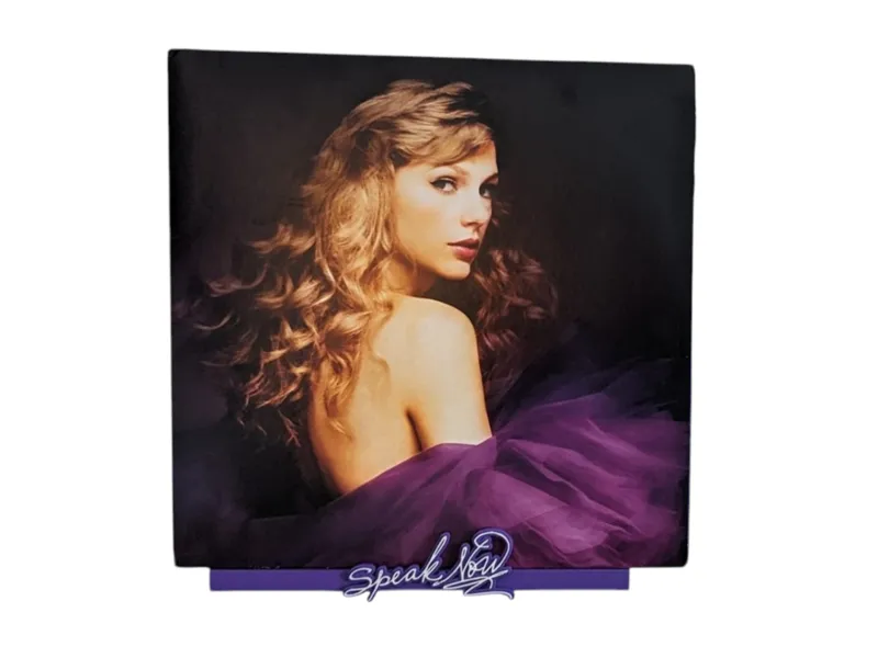 Speak Now Taylor Switch Vinyl Shelf