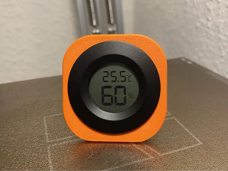 Ligthweight low-profile Hygrometer Holder / Stand