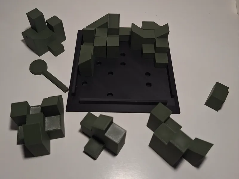 Skyline City Silhouette 3D Puzzle