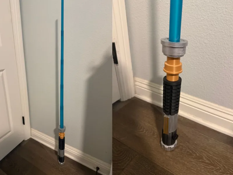 Obi-Wan Kenobi Retractable Lightsaber Ep3
