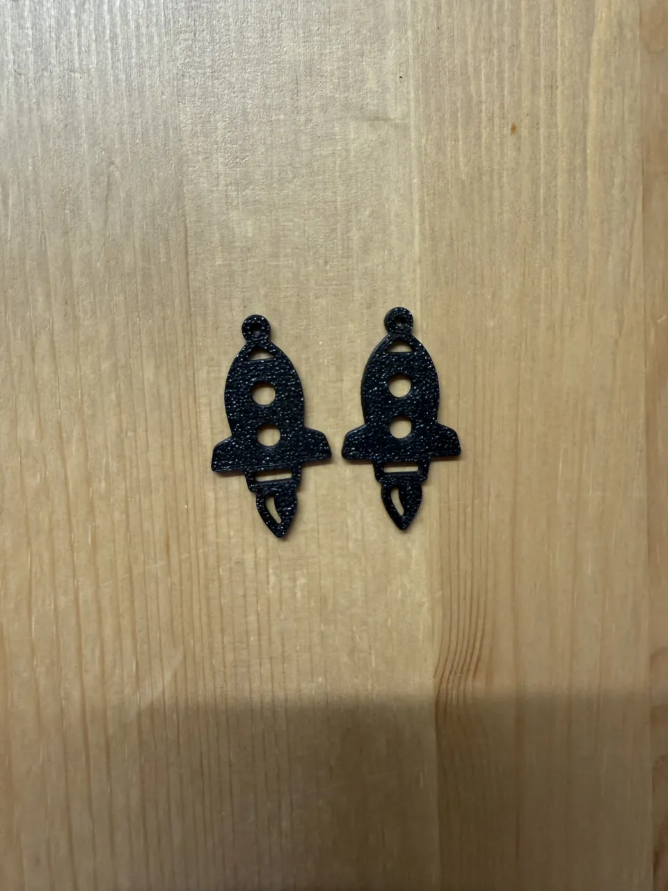 Space Rocket Earrings view 2