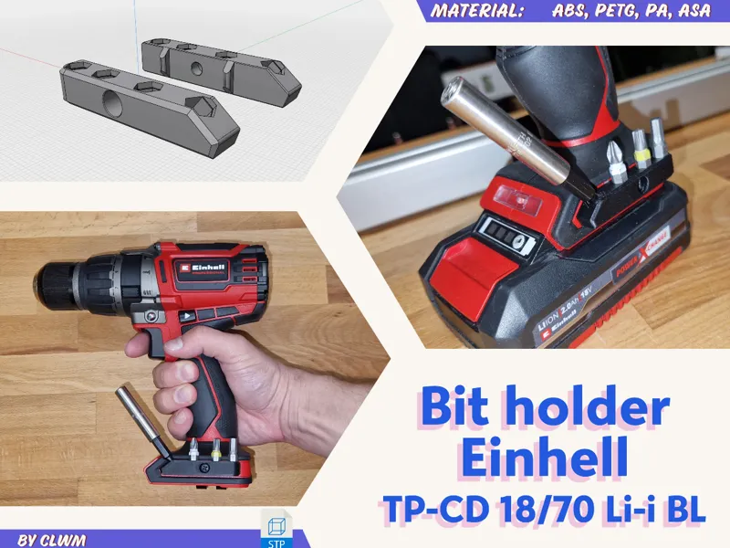 Einhell TP-CD 18/70 Li-i BL Bit holder
