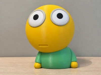 emoj #01 — Wide-Eyed Desk Buddy NO AMS