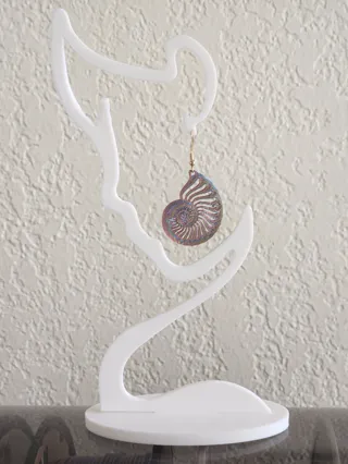 Seashell Nautilus Earrings