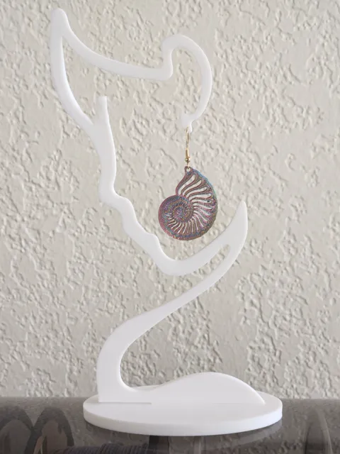 Seashell Nautilus Earrings