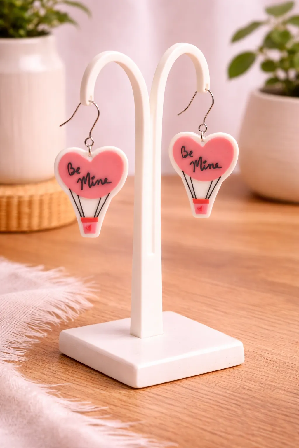 Be Mine Balloon Earrings view 3