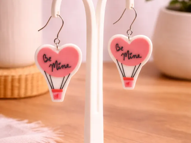 Be Mine Balloon Earrings