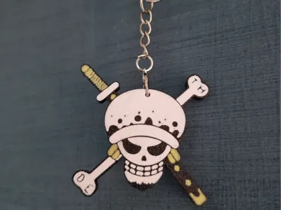 Trafalgar Law One Piece Key Chain