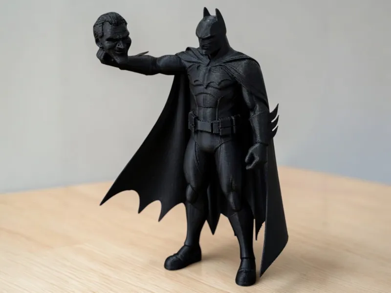 Batman Holding Joker's Head - Dark Knight Statue