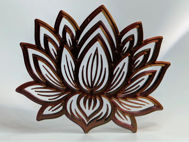 Elegant Lotus Flower Coaster