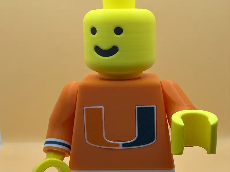 College Football Brickman - Miami Hurricanes