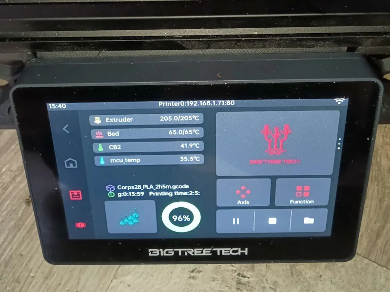 Bigtreetech K-TOUCH voron mount