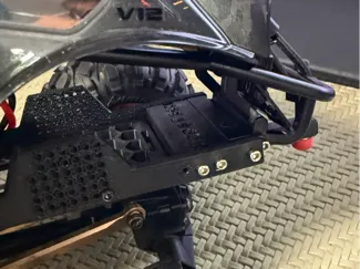 Scx24 Anhängerkupplun + Akkuplatte