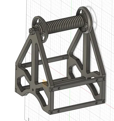 LTS Respooler Filament Winder Big Spool V2 Upgrade - Free 3D Print ...
