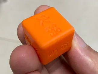 可定制文字的骰子