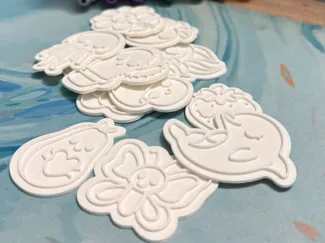 figuras fofas 3D multiuso