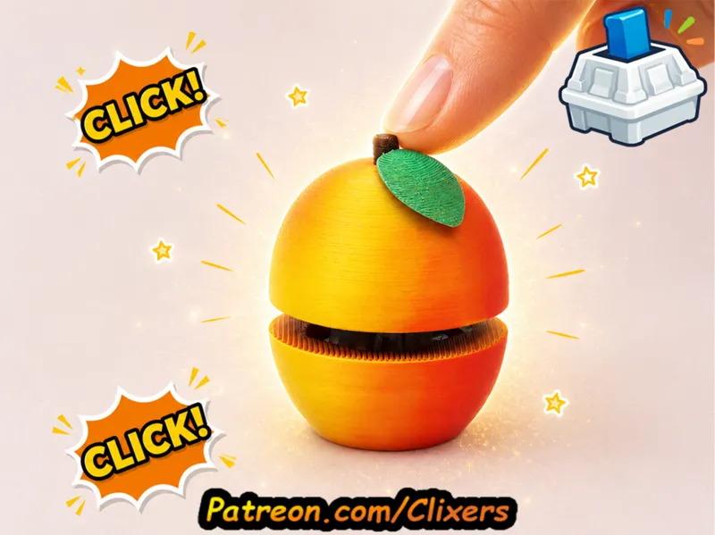 Mango Clicker Cute Fidget Toy