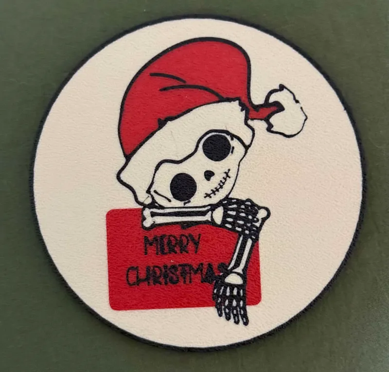 Christmas Skeleton Coaster