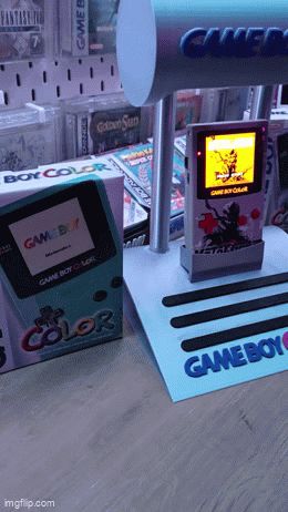Gameboy Color Kiosk Display
