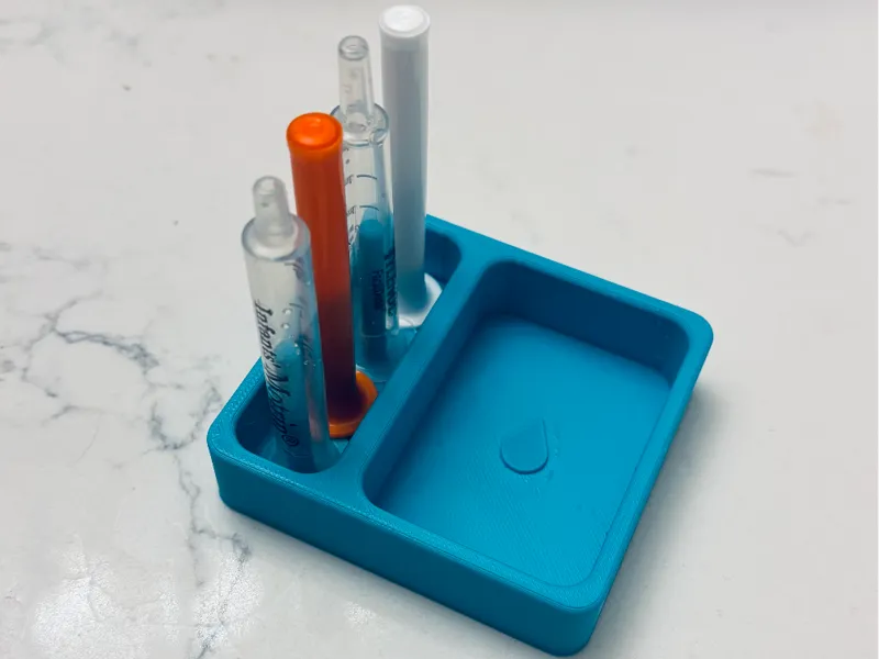 Infant and Toddler Medicine Wash and Dry station 