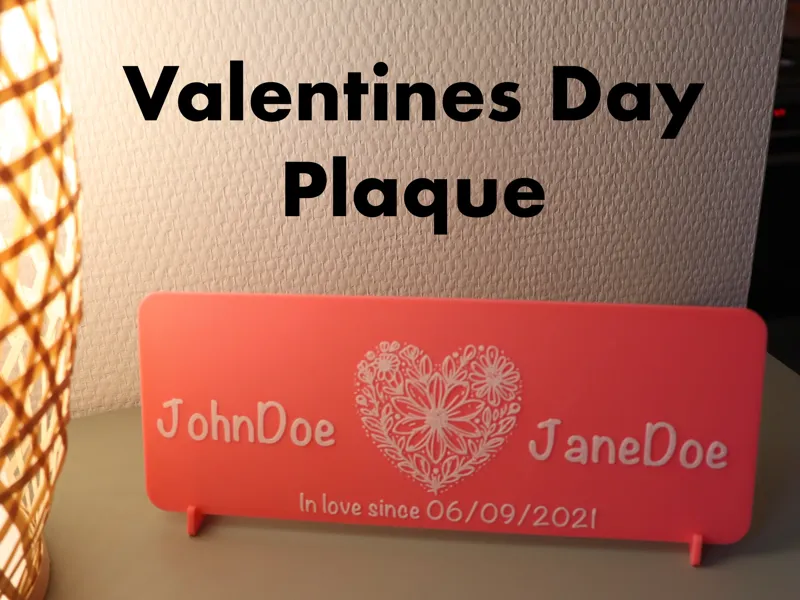 Customizable Valentines Day print <3