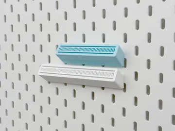Modelo para impresión 3D: Skadis充电器收纳(可定制尺寸) — vista de referencia 2