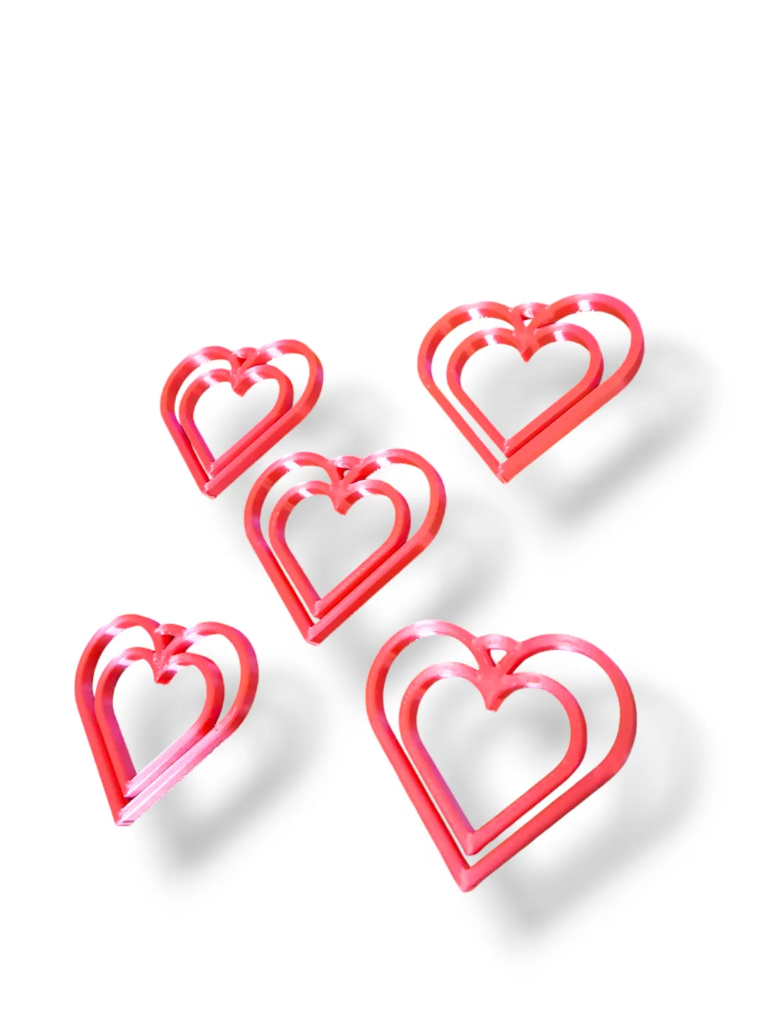 Simple Heart Earring - Valentine's Day Gift view 2