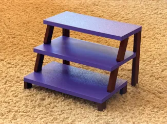 Doll Shoe Rack - American Girl/Our Generation